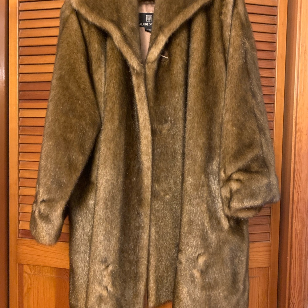 faux fur coat